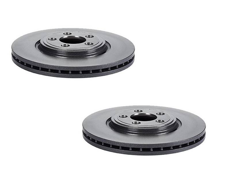 Jaguar Brembo Brakes Kit - Pads and Rotors Front (326mm) (Ceramic) C2C39929 - Brembo 1541666KIT